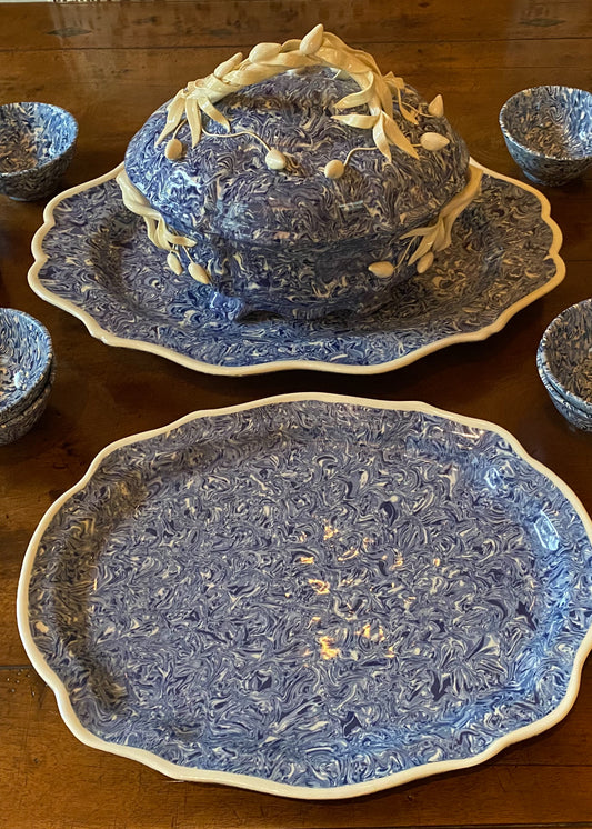 Aptware Blue Tureen