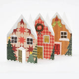 Card | Christmas Houses Concertina Card