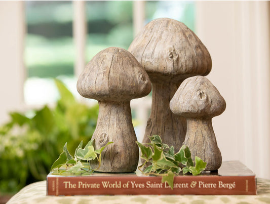 Faux Bois Mushrooms