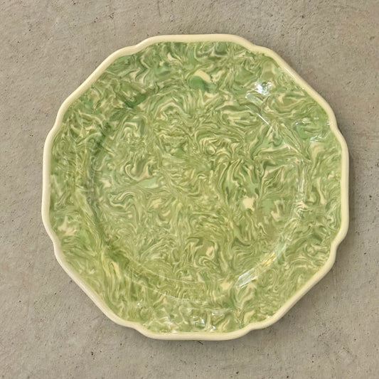 Green Aptware Salad Plate