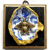 Bourbon Barrel Frame with Grande Bee on Oyster Shell