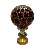 Italian Finial - Aubergine