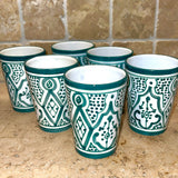 Chabi Chic Cups - Green Set 6