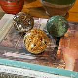 Paperweights by Globemaker Julia Forte TURQUOISE 1