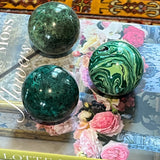 Paperweights by Globemaker Julia Forte TURQUOISE 1