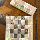 Antique Mother of Pearl and Abalone Card Case