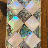 Antique Mother of Pearl and Abalone Card Case