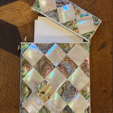 Antique Mother of Pearl and Abalone Card Case