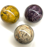 Paperweights by Globemaker Julia Forte EARTH TONES 4