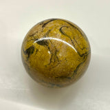 Paperweights by Globemaker Julia Forte MUSTARD 2