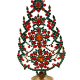 Czech Rhinestone Christmas Tree