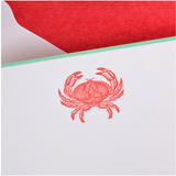 The Printery Boxed Notecards | Crab