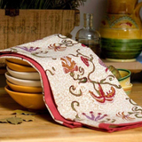 Flleur des Indes Tea Towel