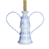 English Delftware Candlestick 4 | Emily Mitchell