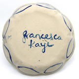 Ceramic Blue Floral Plate | Francesca Kaye