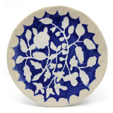 Ceramic Blue Floral Plate | Francesca Kaye