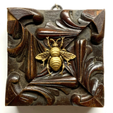 Wooden Frame with Grande Bee