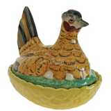 Hen | Antique Staffordshire Hen on Nest