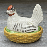 Hen | Antique Staffordshire Hen on Nest