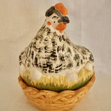 Hen | Antique Staffordshire Hen on Nest