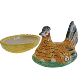 Hen | Antique Staffordshire Hen on Nest