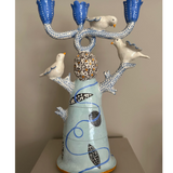 Laurance Simon Three Birds Candelabra