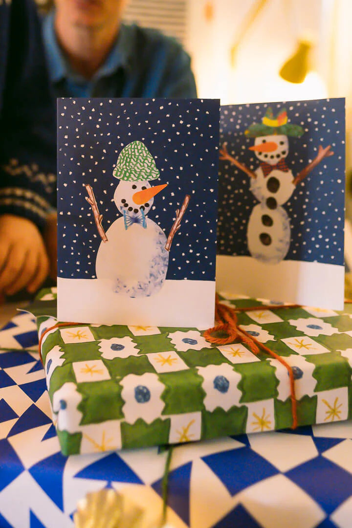 Card | Make Your Own Christmas Cards Snowman Set