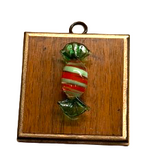 Wooden Frame with Murano Glass Candy