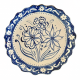 Laura Winstone Floral Border Plate